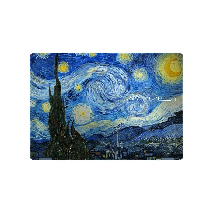 MSI Prestige 14 Flip AI+ The Starry Night - Vincent van Gogh Έκδοση, 14'' OLED, Intel Ultra X9, 32GB, 1TB, Windows 11 Pro (US Keyboard)