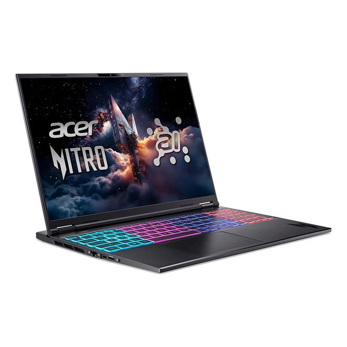 Acer Nitro 16S AI AN16S-61 -R352 16" IPS QHD+ Gaming Laptop (Ryzen AI 300 Series 365 / 32GB DDR5 / 1TB SSD / GeForce RTX 5070 Ti 8GB / Windows 11 Pro) - US Keyboard