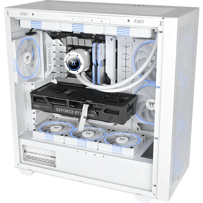 Thermaltake TS140 EX RGB 140mm White 3-Pack Case Fans