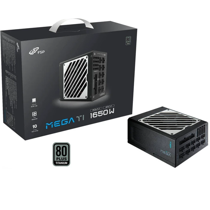 FSP PPA16F0202 1650W ATX 3.1 80+ Titanium Fully Modular Power Supply