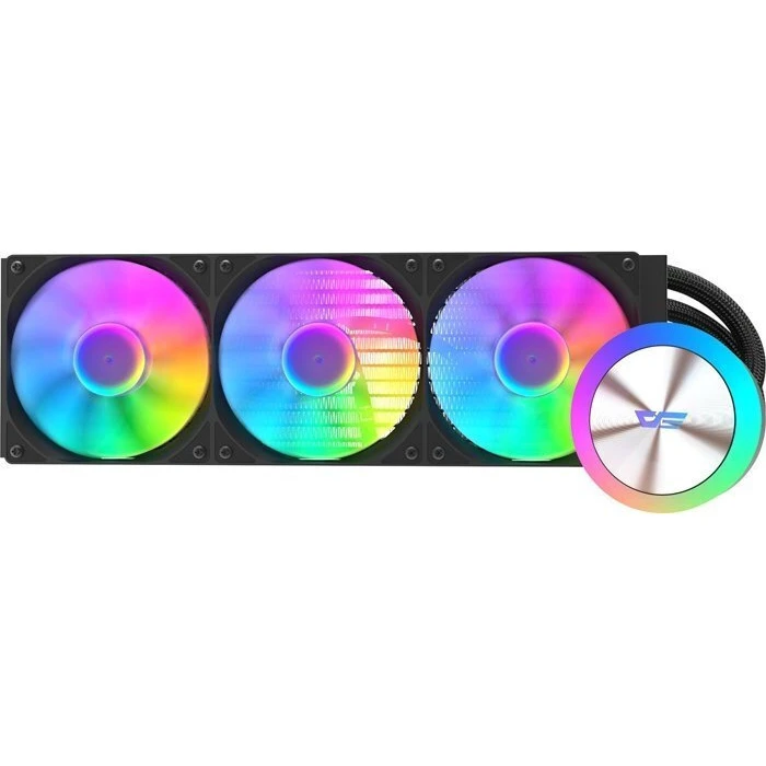 Darkflash DG360 Υδρόψυξη AIO CPU 360mm με 3x120mm ARGB Ανεμιστήρες - Black