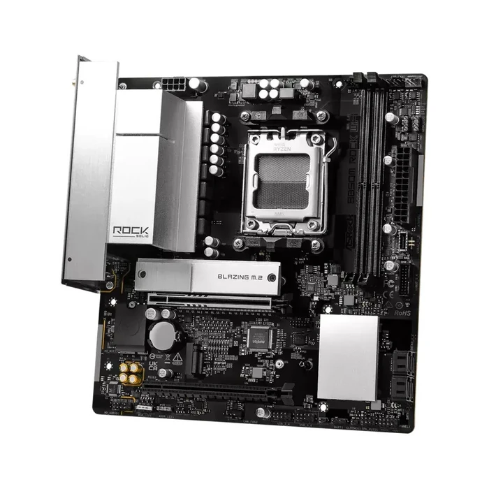 ASRock B850 Rock WiFi7 - Μητρική Κάρτα AM5 ATX (HDMI, USB‑C, Wi‑Fi 7, DDR5)