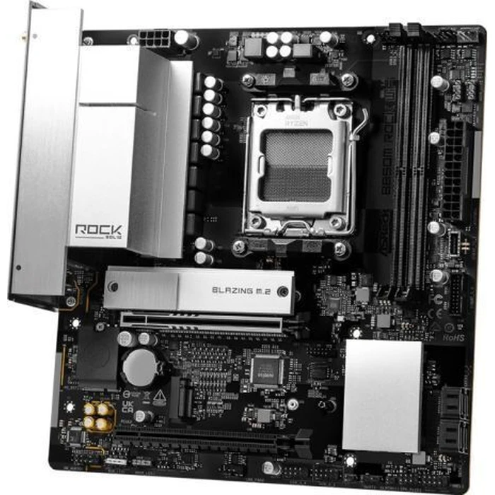 ASRock B850M Rock WiFi AM5 Micro-ATX DDR5 Wi‑Fi 6E