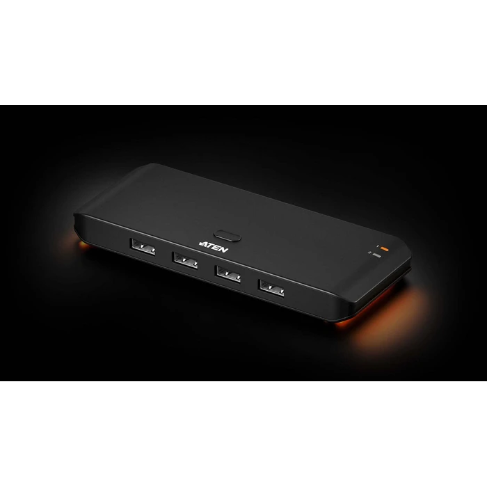 ATEN US4224-AT KVM & Data USB 2.0 Switch (2 x 4-Port)