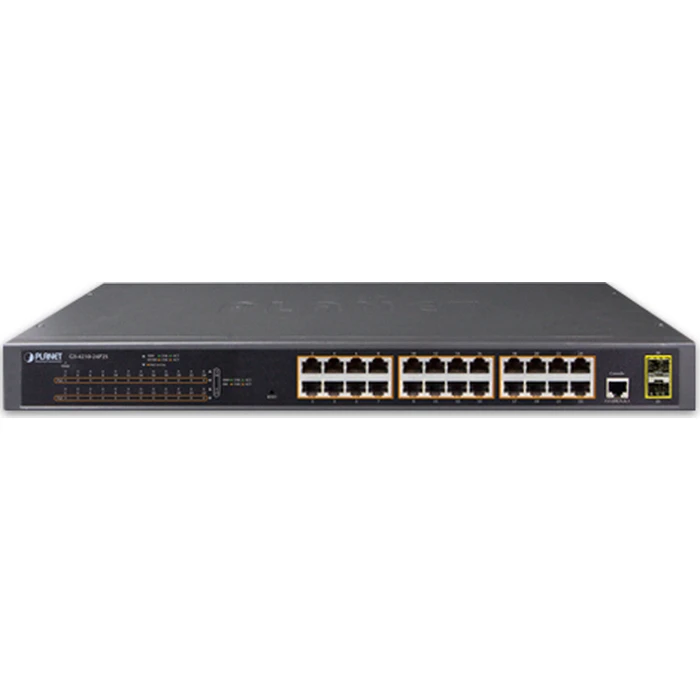 Planet Network Switch GS-4210-24P2S PoE Plus Managed