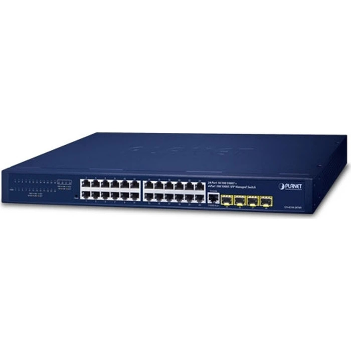 Planet GS-4210-24T4SR Managed L2 Switch  24 x Gigabit (1 Gbps) Ethernet + 4 x SFP
