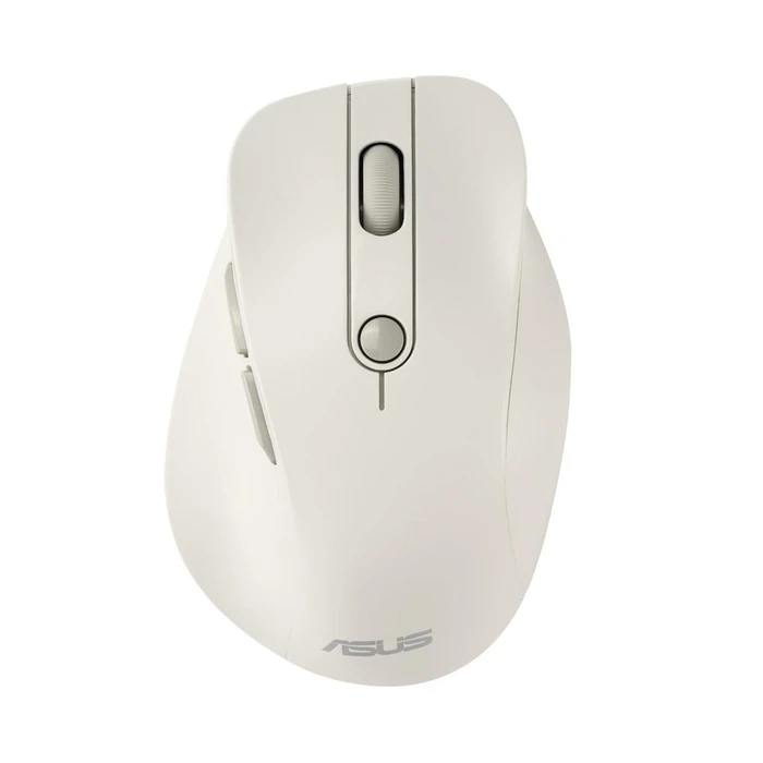 ASUS MD105 Ασύρματο Ποντίκι 2400 DPI Milky White