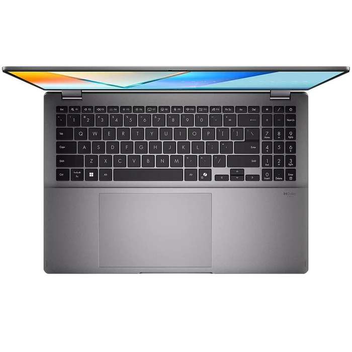 ASUS Vivobook 16 Flip TP3607AA-OLED-SI036W 16'' OLED Convertible (Intel Core Ultra 9-386H/32GB/1.0TB SSD/Windows 11 Home) Ματ Γκρι (GR πληκτρολόγιο)