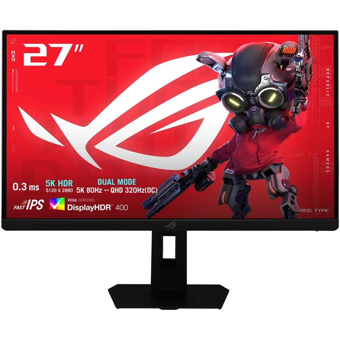 Asus ROG Strix 5K XG27JCEG 27" IPS HDR Gaming Monitor — 5120x2880, 0.3ms GTG, 80Hz