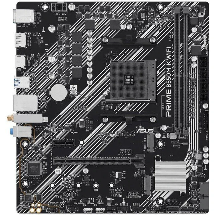 Asus Prime B550M-K Wi‑Fi Μητρική Κάρτα Micro ATX (Socket AM4)