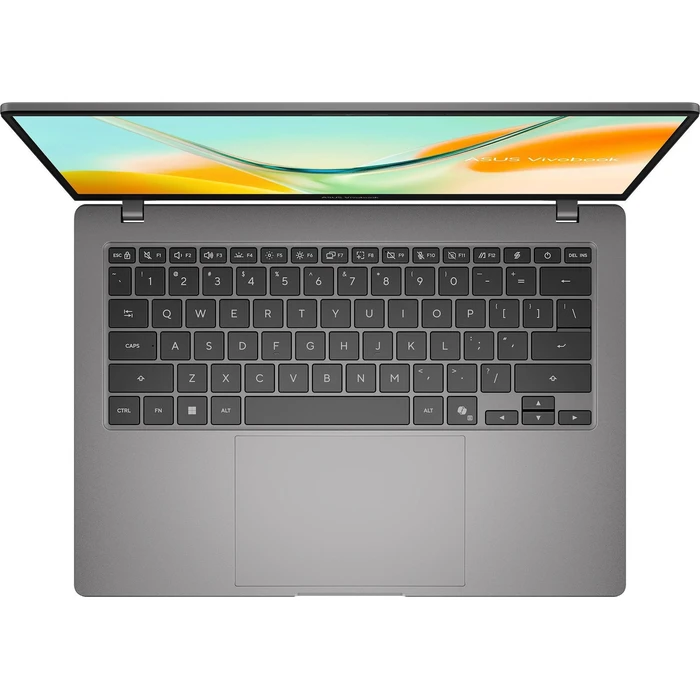 ASUS Vivobook S14 S5408QA-TM283W 14" IPS WUXGA (Snapdragon X1-26-101 / 8GB / 256GB SSD / Windows 11 Home) - Διεθνές Αγγλικό Πληκτρολόγιο - Matte Gray