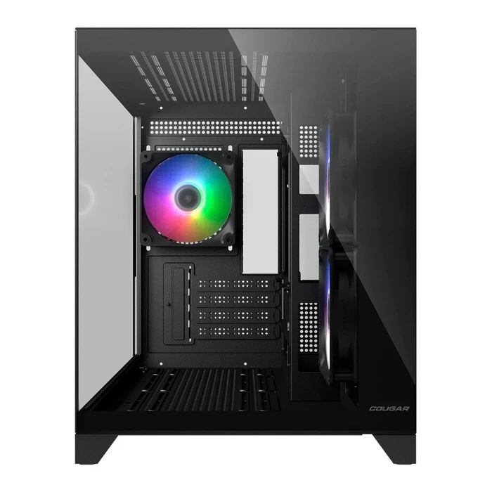 COUGAR FV150 MINI Gaming Mini Tower Κουτί Υπολογιστή με Πλαϊνό Παράθυρο Μαύρο