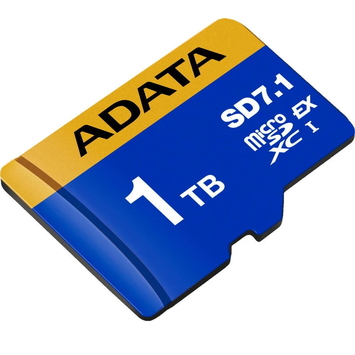 Adata Premier Extreme microSDXC SD7.1 1 TB Express UHS-I U3 Class 10 μπλε/κίτρινο