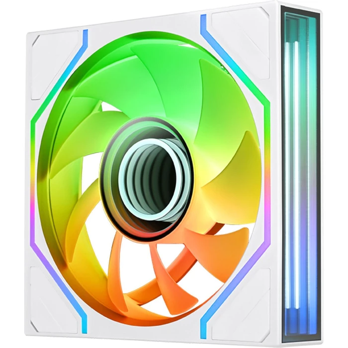 Thermaltake Swafan 140 EX Infinity Case Fan (1800rpm / 85.2cfm) με ARGB Φωτισμό 3τμχ Λευκό