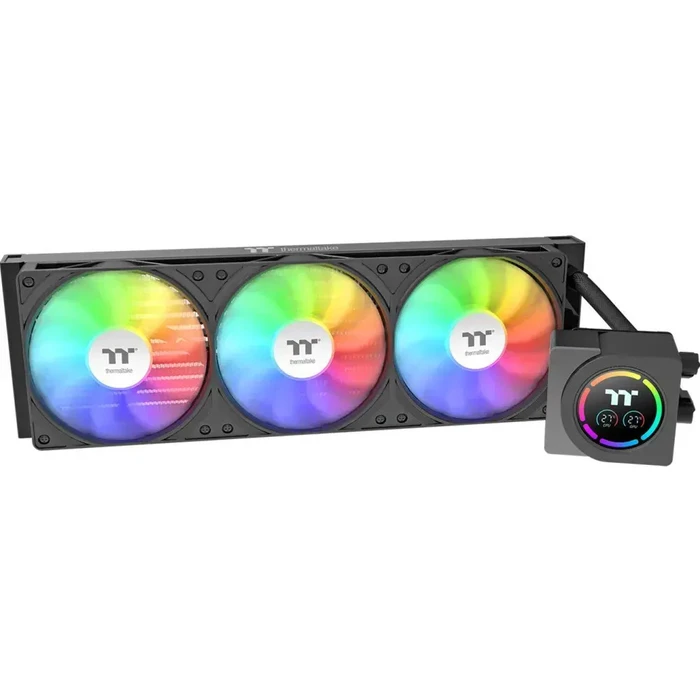 Thermaltake LB360-S ARGB (Gunmetal) - CL-W506-PL12SW-A AIO CPU Liquid Cooler 360mm with 3x120mm ARGB Fans