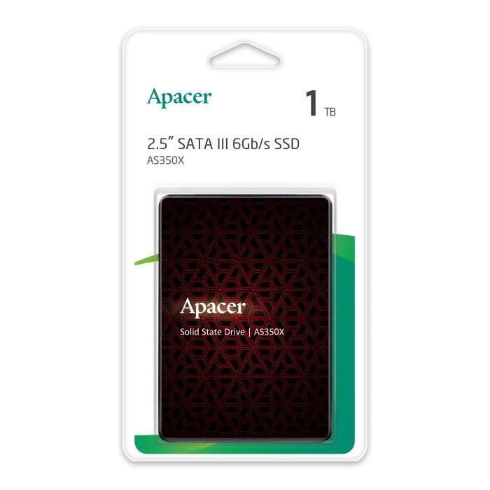 Apacer AS350X SSD 256GB τύπου 2.5'' με σύνδεση SATA III AP256GAS350XR-1