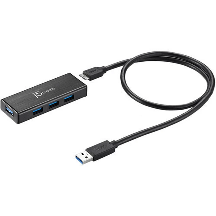 USB Hub J5create USB 3.0 4-Port Mini EU UK