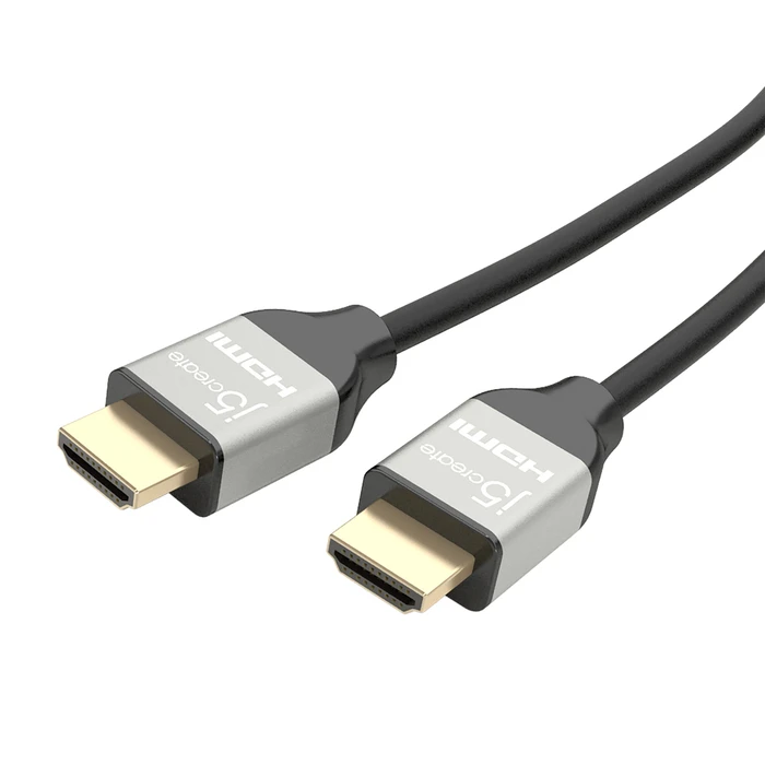 J5 Create HDMI 2.0 Premium High Speed 4K 60Hz HDR Καλώδιο HDMI αρσ.-αρσ. 2 m Μαύρο (JDC52-N)