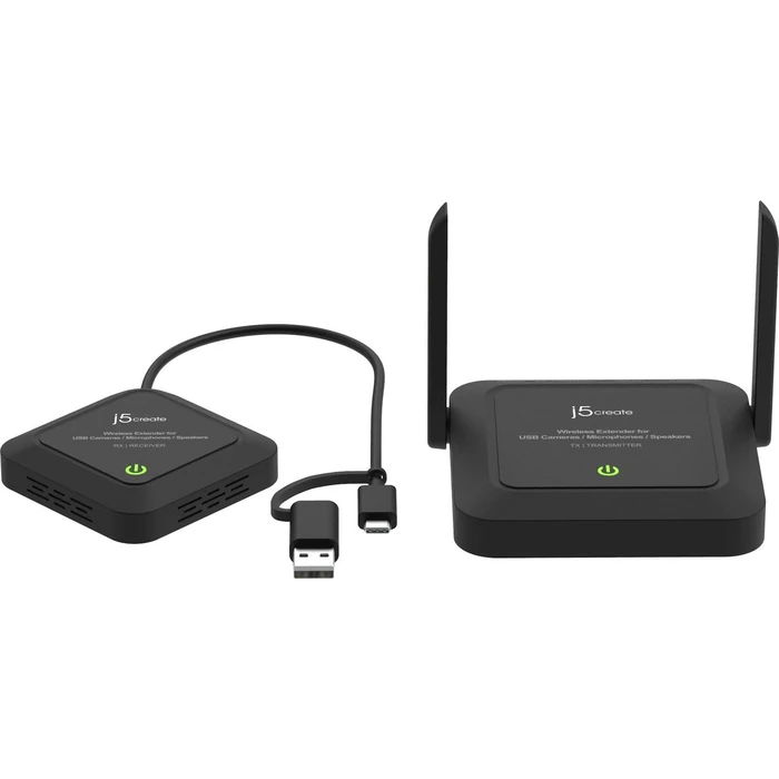 j5create JVW120 Wireless USB Extender for Cameras, Microphones and Speakers