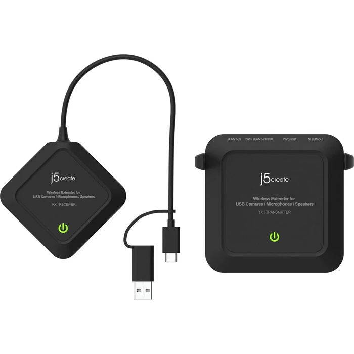 j5create JVW120 Wireless USB Extender for Cameras, Microphones and Speakers