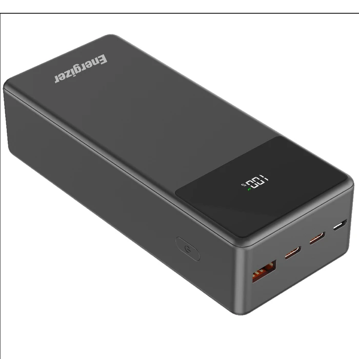 Energizer UE27062PQ Power Bank 27000mAh 65W με Θύρα USB-A και 2 Θύρες USB-C Power Delivery Μαύρο