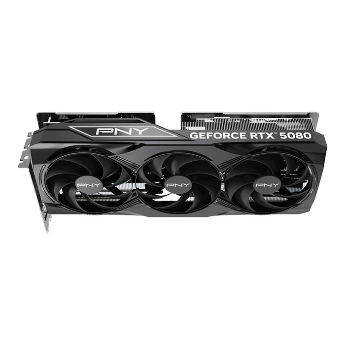 PNY GeForce RTX 5080 16GB GDDR7 Overclocked Triple Fan Graphics Card (VCG508016TFXPB1-O)