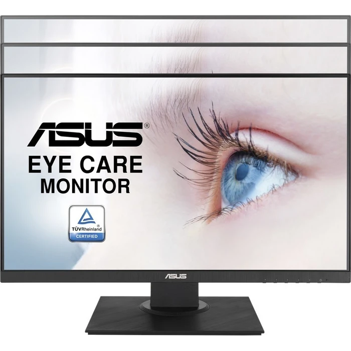 ASUS VA24DQLB 23.8" IPS Full HD (1920x1080) Monitor — 75Hz, DisplayPort/HDMI/VGA, VESA 100x100