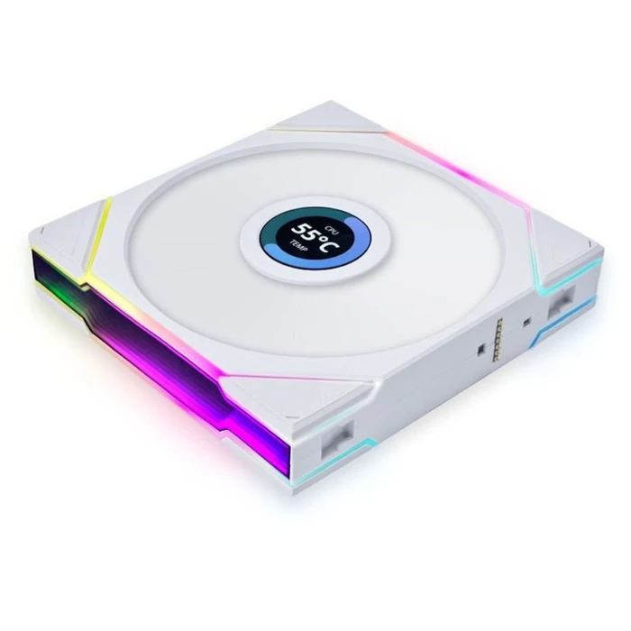 Lian Li Ανεμιστήρας Case UNI FAN TL LCD Wireless 140 Λευκός 1 Τεμάχιο