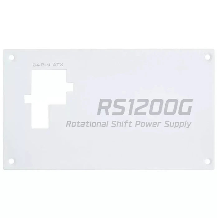 Default Lian Li RS1200G White 1200 Watt 80 Plus Gold Fully Modular Power Supply with 12V 2x6 Colored Cable and RS Hub