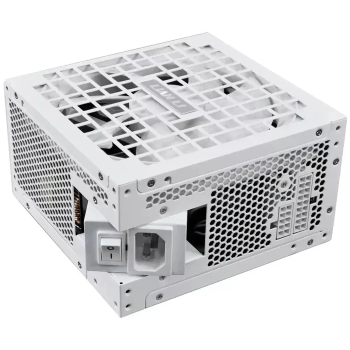 Default Lian Li RS1200G White 1200 Watt 80 Plus Gold Fully Modular Power Supply with 12V 2x6 Colored Cable and RS Hub