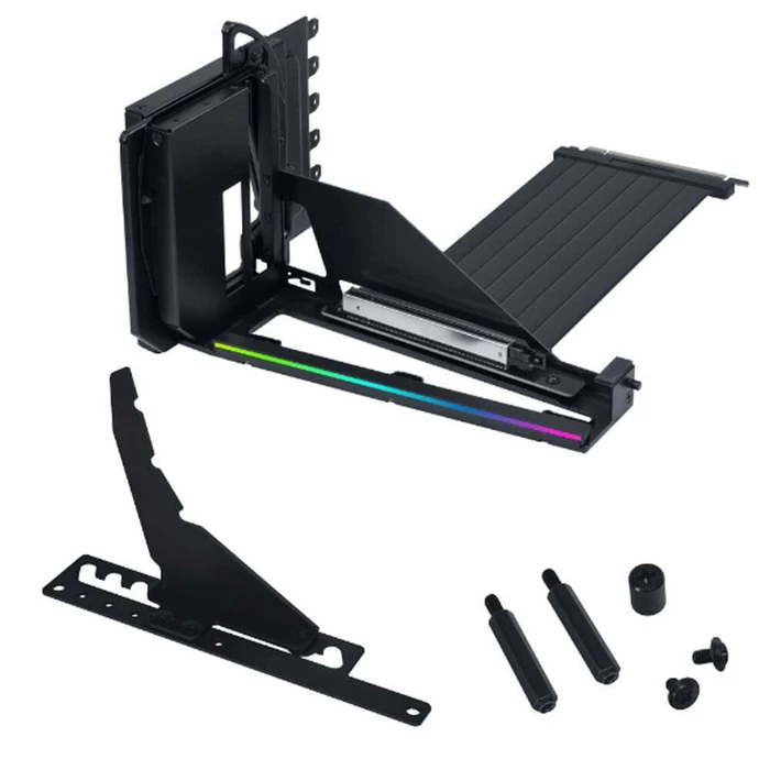 Lian Li 4-Slot Vertical GPU Kit VG4v4 (Black)