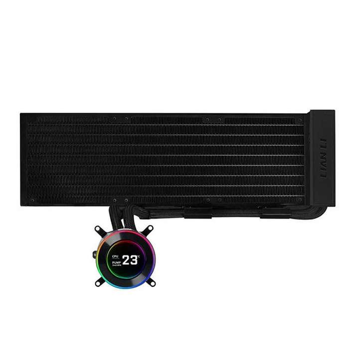 Lian Li HydroShift II LCD-C 360TL Flex AIO CPU Liquid Cooler 360mm (Black)