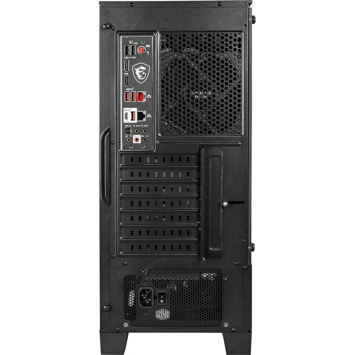 MSI MAG Forge 100M Gaming Midi Tower Κουτί Υπολογιστή με Πλαϊνό Παράθυρο και RGB Φωτισμό Μαύρο