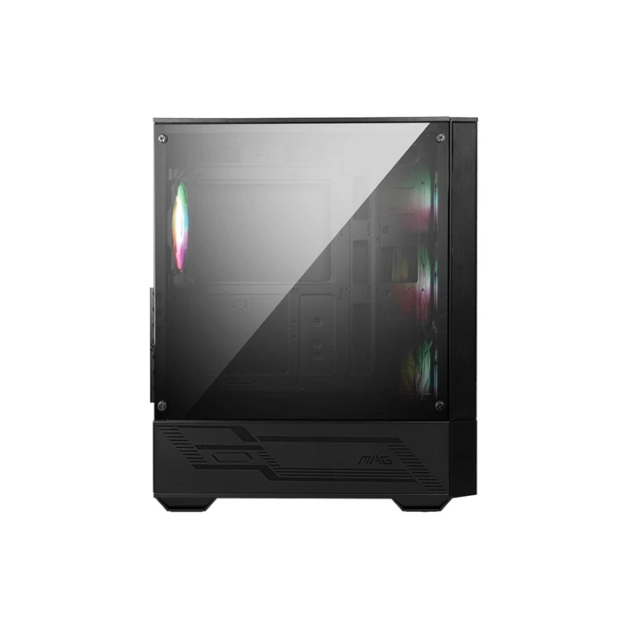 MSI MAG Forge 112R Midi Tower Κουτί Υπολογιστή με Tempered Glass και RGB — Μαύρο