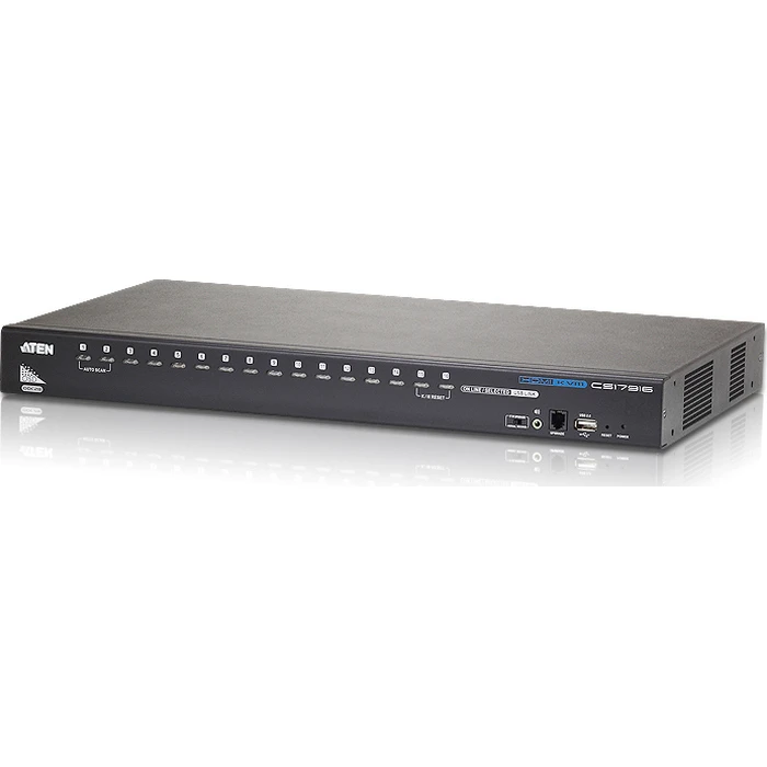 Aten CS17916 16-Port USB HDMI KVM Switch with USB Peripheral Port