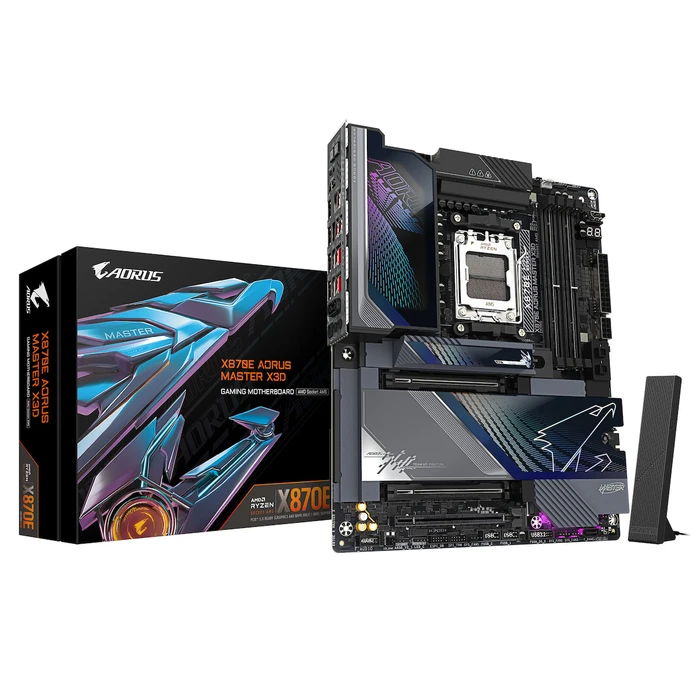 GIGABYTE X870E AORUS MASTER X3D - Μητρική AMD X870E, Socket AM5, ATX, DDR5