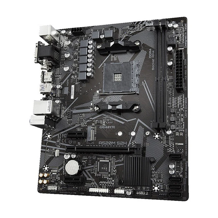 GIGABYTE A520M S2HP Micro ATX Motherboard (AM4)