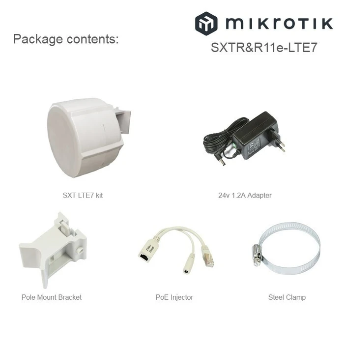 Mikrotik SXTR&R11e-LTE7 Εξωτερική CPE Wi‑Fi με LTE