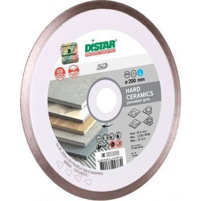 Distar Δίσκος Κοπής Δομικών Υλικών 250 mm