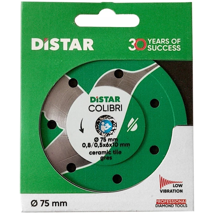 Distar Cutting Disc for Construction Materials 75 mm
