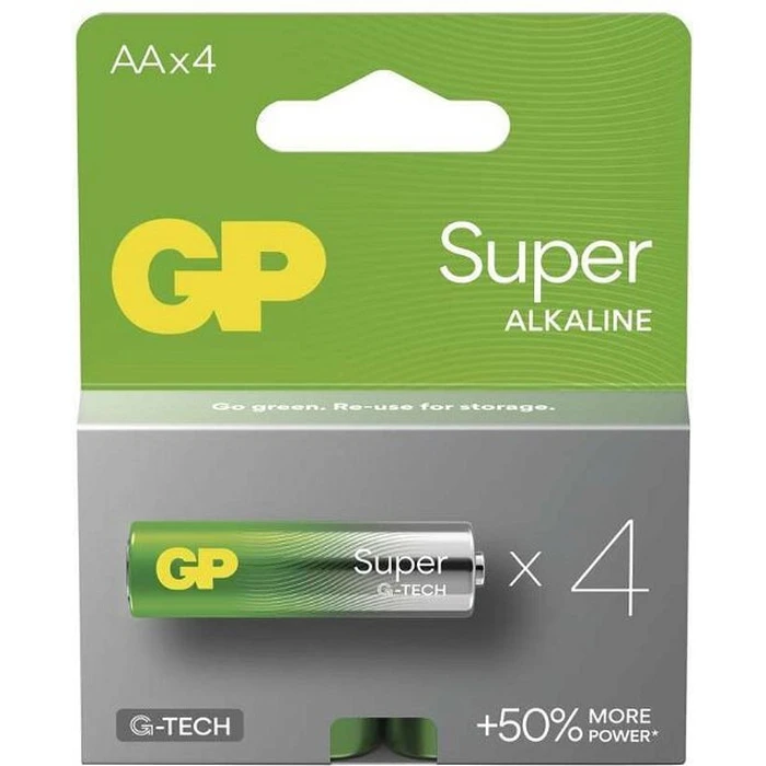 GP Batteries Μπαταρία Αλκαλική GP Super Alkaline G-TECH LR6 AA GPB20300