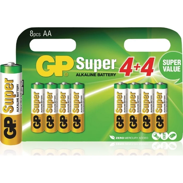 GP Batteries GP Super Alkaline Alkaline Battery AA LR6 G-TECH