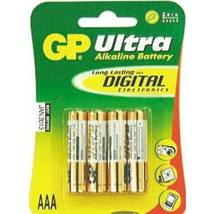 GP Batteries Μπαταρία Αλκαλική AAA LR03 GP Ultra Alkaline G-TECH