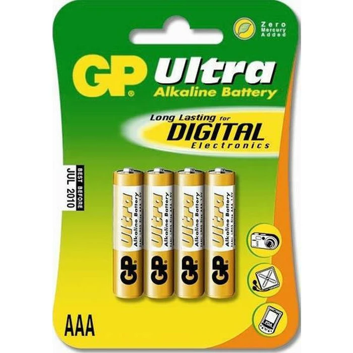 GP Batteries Μπαταρία Αλκαλική AAA LR03 GP Ultra Alkaline G-TECH