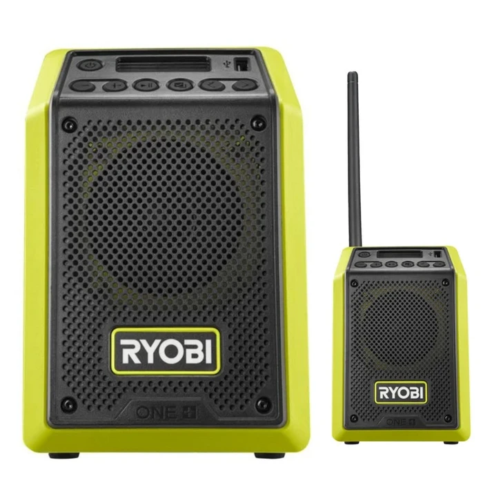 Ryobi Επιδραπέζιο Ραδιόφωνο Επαναφορτιζόμενο DAB+ με Bluetooth και USB