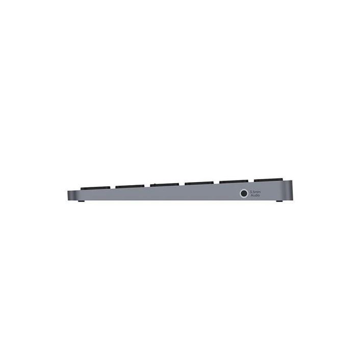 Unitek D1092A USB-C Keyboard Docking Station with DisplayPort 4K, Power Delivery, Ethernet - Grey