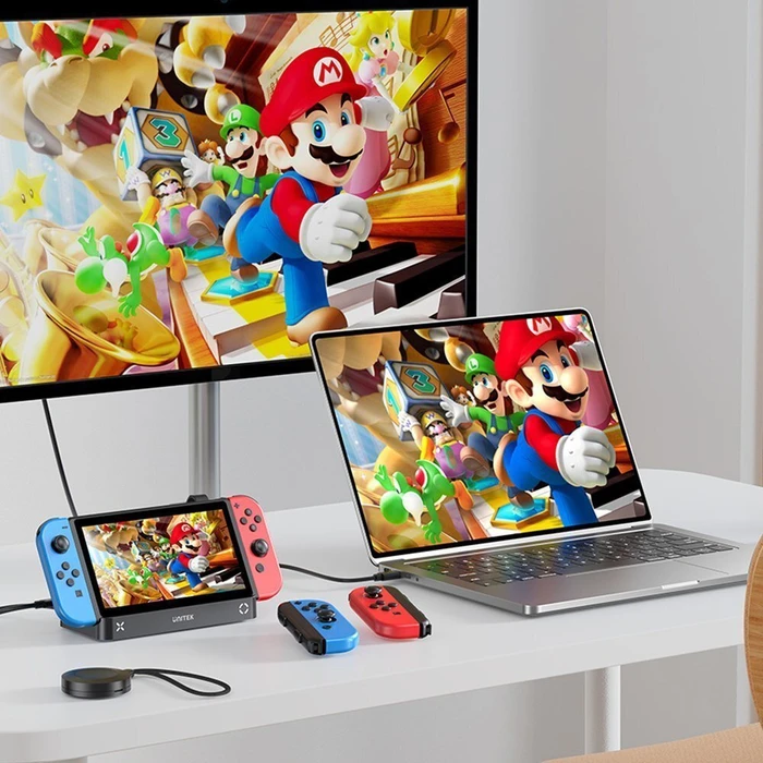 Unitek Βάση Φόρτισης Switch / Switch OLED Μαύρη G1002G01