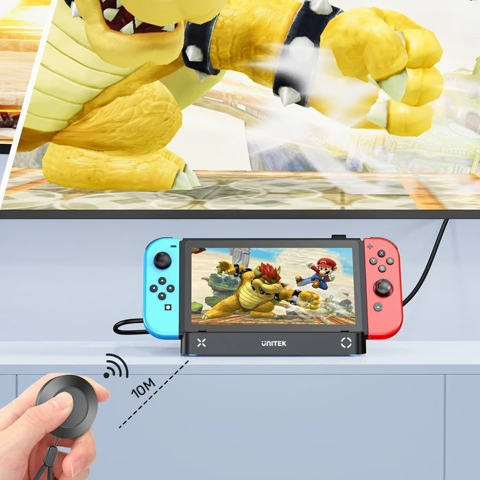 Unitek Βάση Φόρτισης Switch / Switch OLED Μαύρη G1002G01