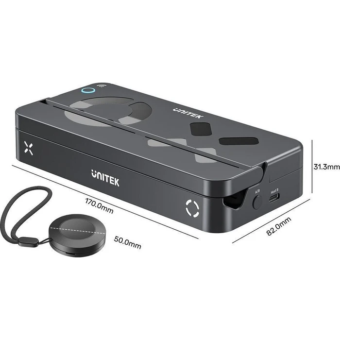 Unitek Βάση Φόρτισης Switch / Switch OLED Μαύρη G1002G01