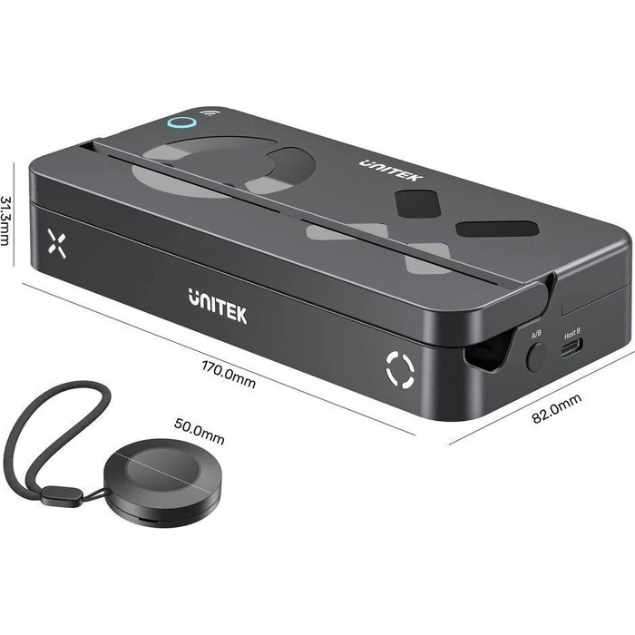 Unitek Βάση Φόρτισης Switch / Switch OLED Μαύρη G1002G01